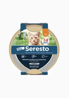 Seresto Flea & Tick Control Cat Collar 8kg & Under