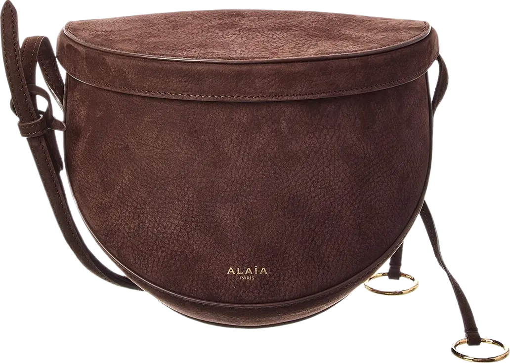 Hip Suede Shoulder Bag