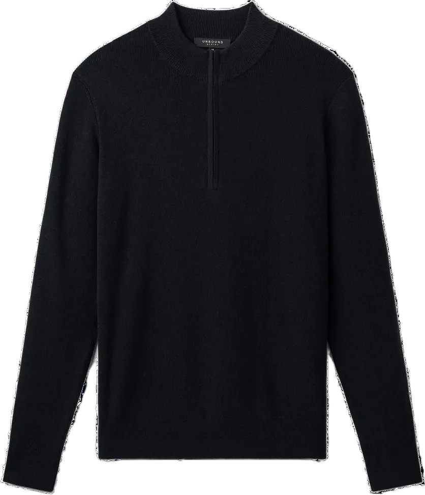 Men's Merino Knit Quarter Zip