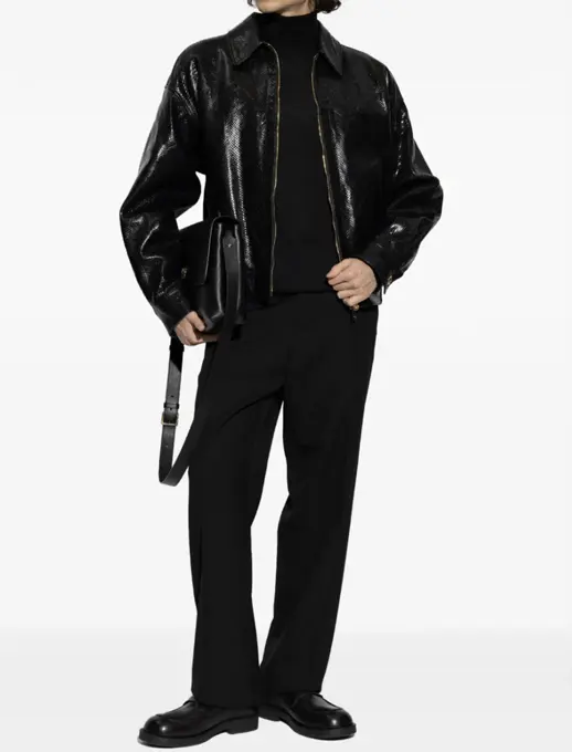 Versace

zip-up leather jacket