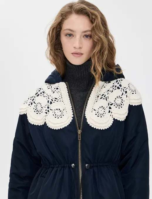 Alena Knit Puffer Jacket