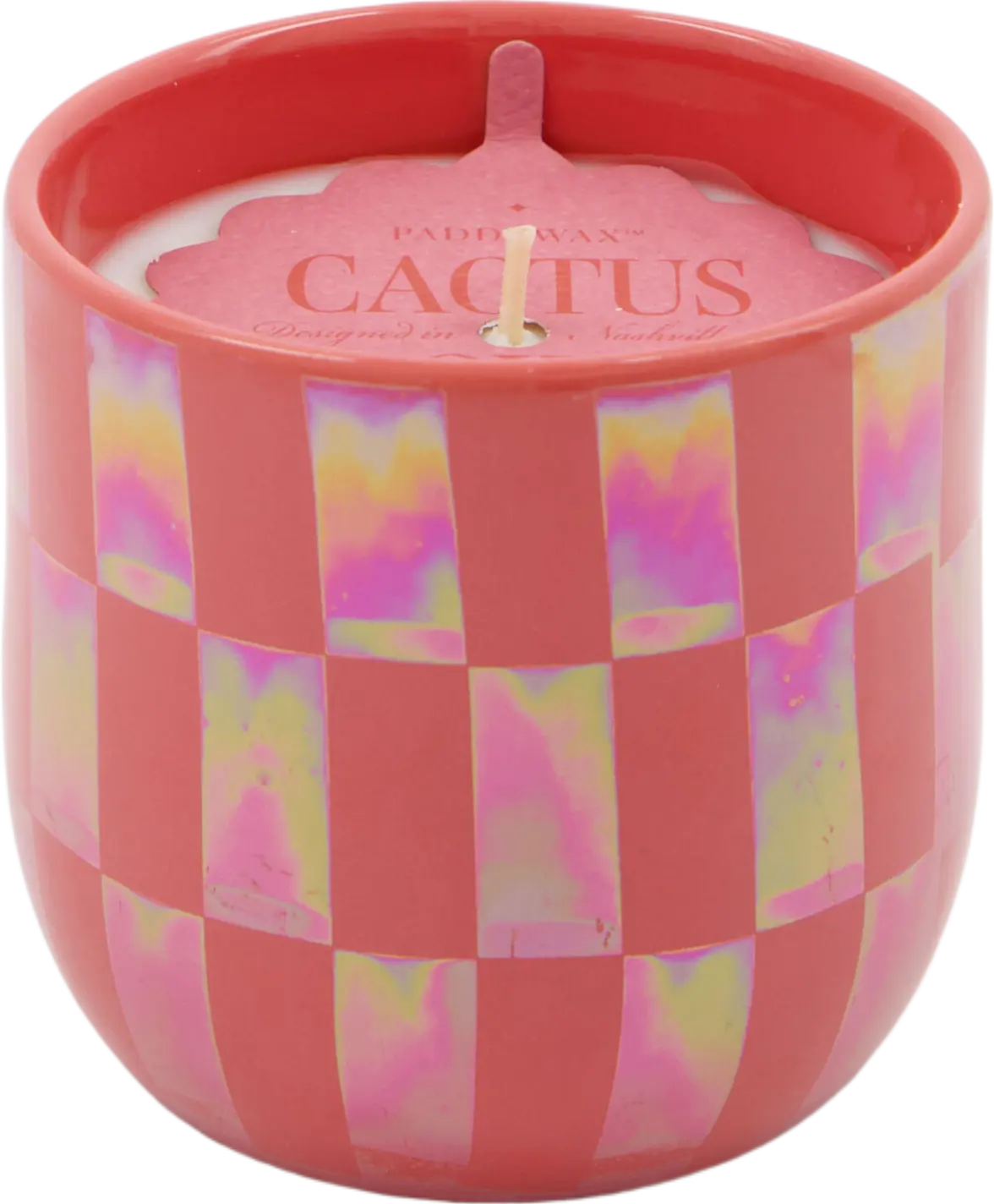 Paddywax Rosa Duftkerze mit Kaktusblüten-Duft 283g