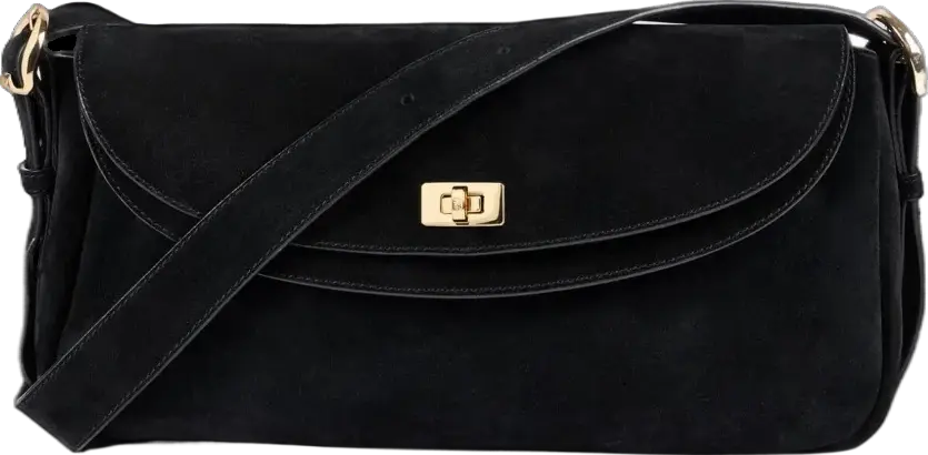 SANDRO

Le Mambo suede shoulder bag